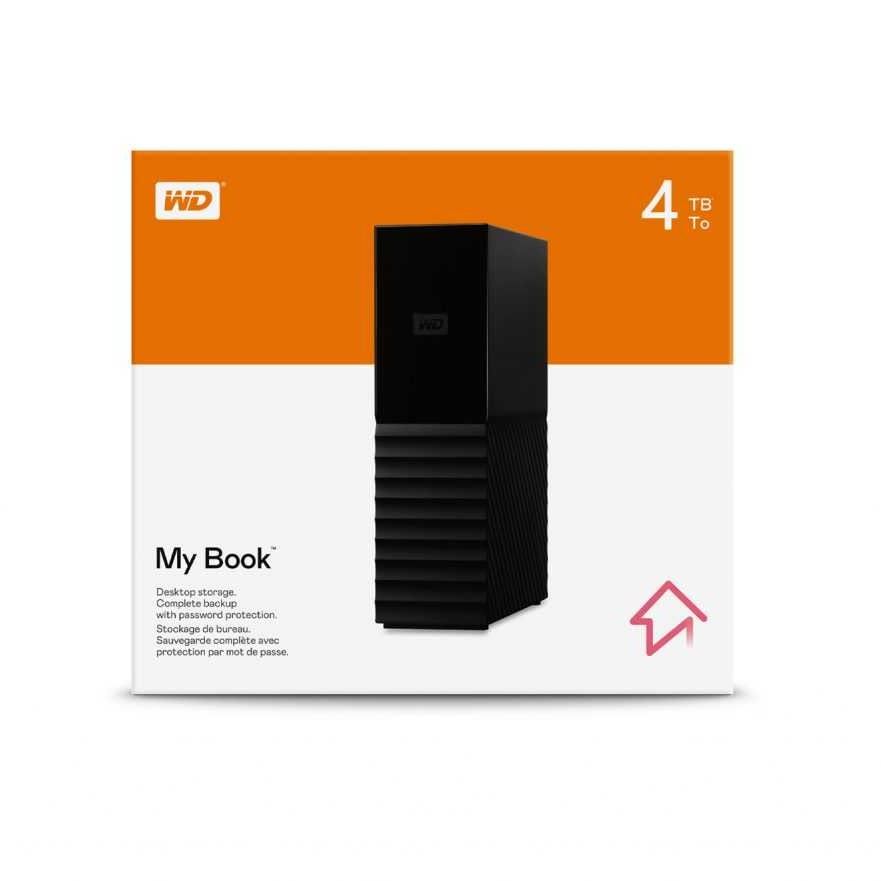 هارددیسک اکسترنال وسترن دیجیتال مدل ا Western Digital My Book External Hard Drive – 4TB